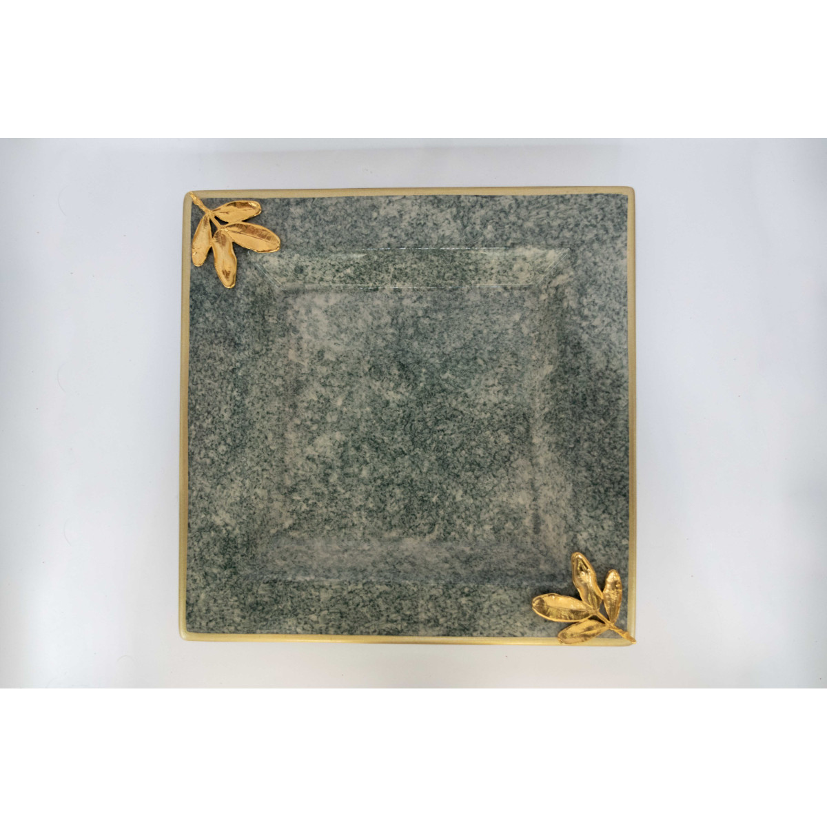 ΠΙΑΤΕΛΑ SQ 22X22 ΕΛΙΑ STONE ΕΠΙΧΡΥΣΩΜΕΝΗ