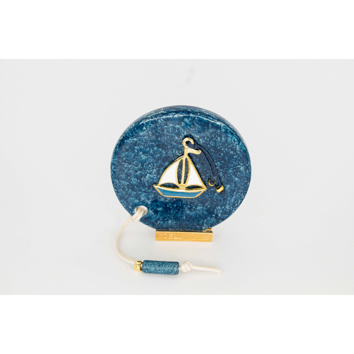 ΜΕΤAL ΒΑΣΗ ROUND ΚΑΡΑΒΙ OCEAN BLUE