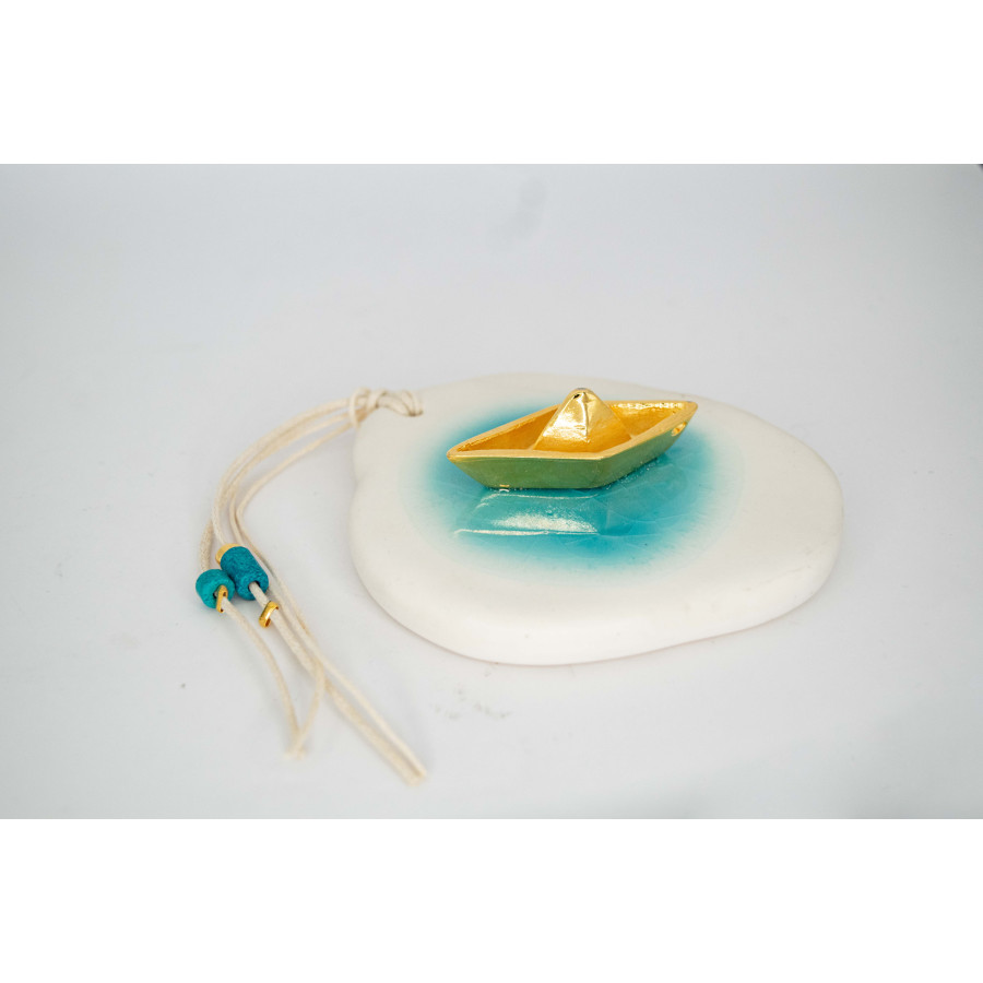 ΠΡΕΣ ΠΑΠΙΕ OVAL ΚΑΡΑΒΙ THALASSA