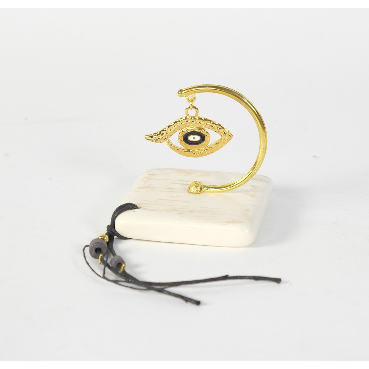 ΒΑΣΗ SQ MATI IVORY BLACK ΕΠΙΧΡΥΣΩΜΕΝΟ