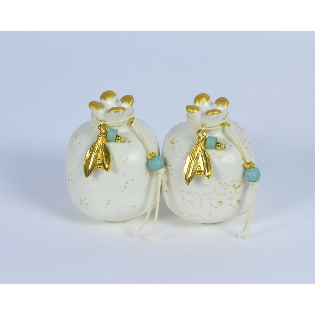 ΡΟΔΙ MINI ΣΕΤ 2TEM ΕΛΙΑ IVORY STONE ΕΠΙΧΡΥΣΩΜΕΝΗ