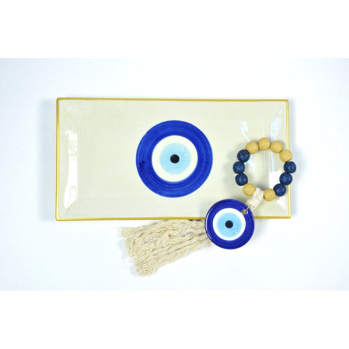 ΠΙΑΤΕΛΑ 29x15cm ΜΑΤΙ ΚΟΒΑΛΤΙΟ