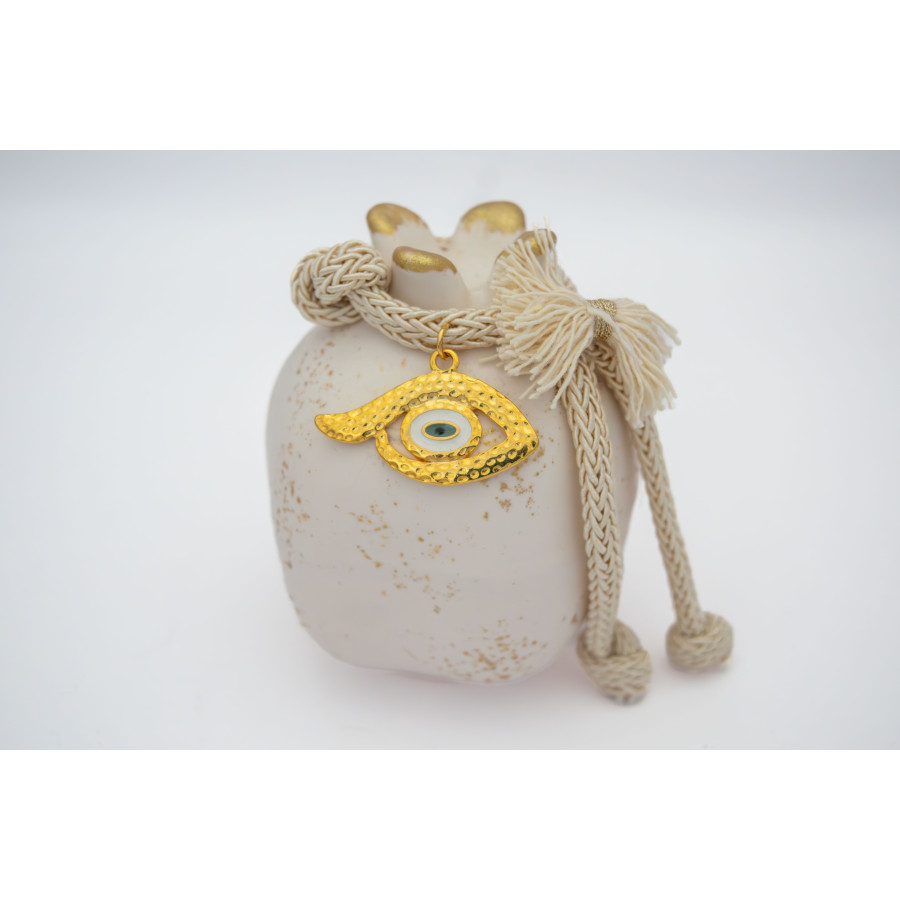 ΡΟΔΙ SML ΜΑΤΙ IVORY STONE ΕΠΙΧΡΥΣΩΜΕΝΟ