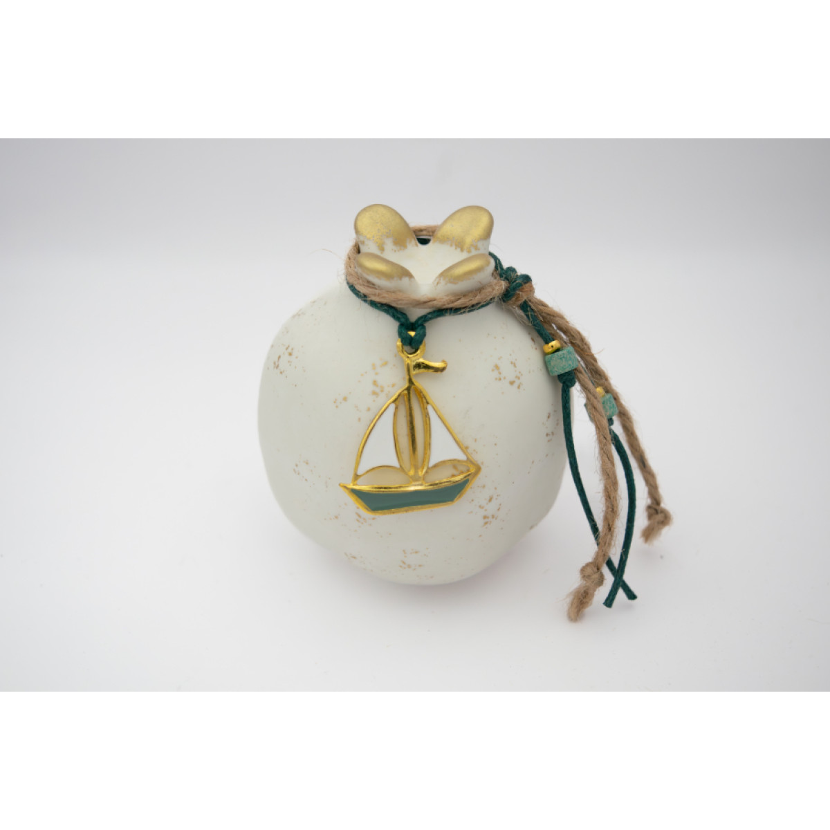 ΡΟΔΙ SML ΚΑΡΑΒΙ IVORY STONE GREEN