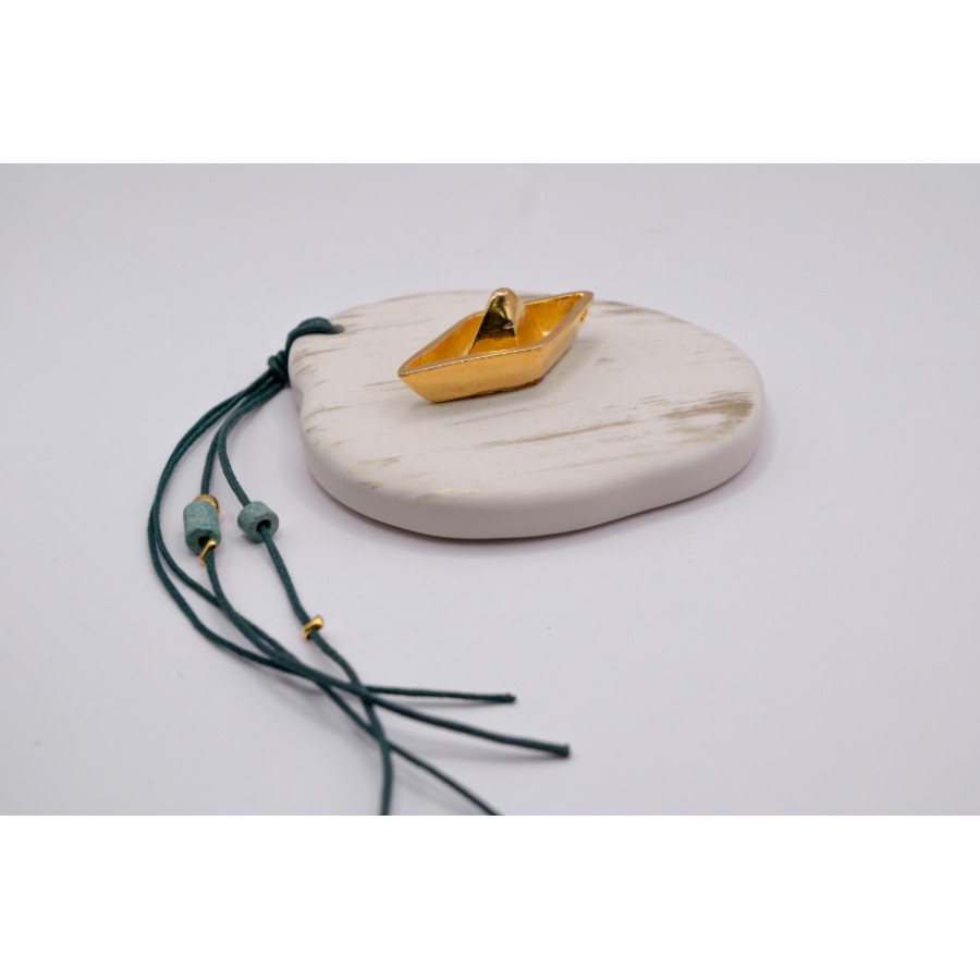 ΠΡΕΣ ΠΑΠΙΕ OVAL ΚΑΡΑΒΙ IVORY STONE