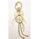 ΦΥΛΑΧΤΟ LRG ΚΩΝΣΤΑΝΤΙΝΑΤΟ IVORY ΕΠΙΧΡΥΣΩΜΕΝΟ