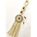 Γούρι Μάτι Μπίλια Large Sand Beige